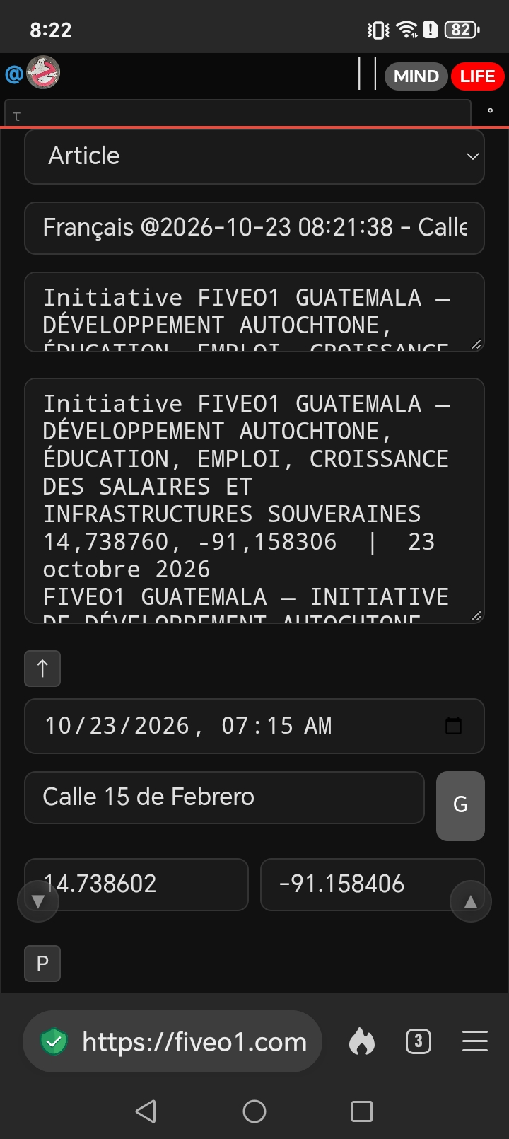 Français @2026-10-23 08:21:38 - Calle 15 de Febrero